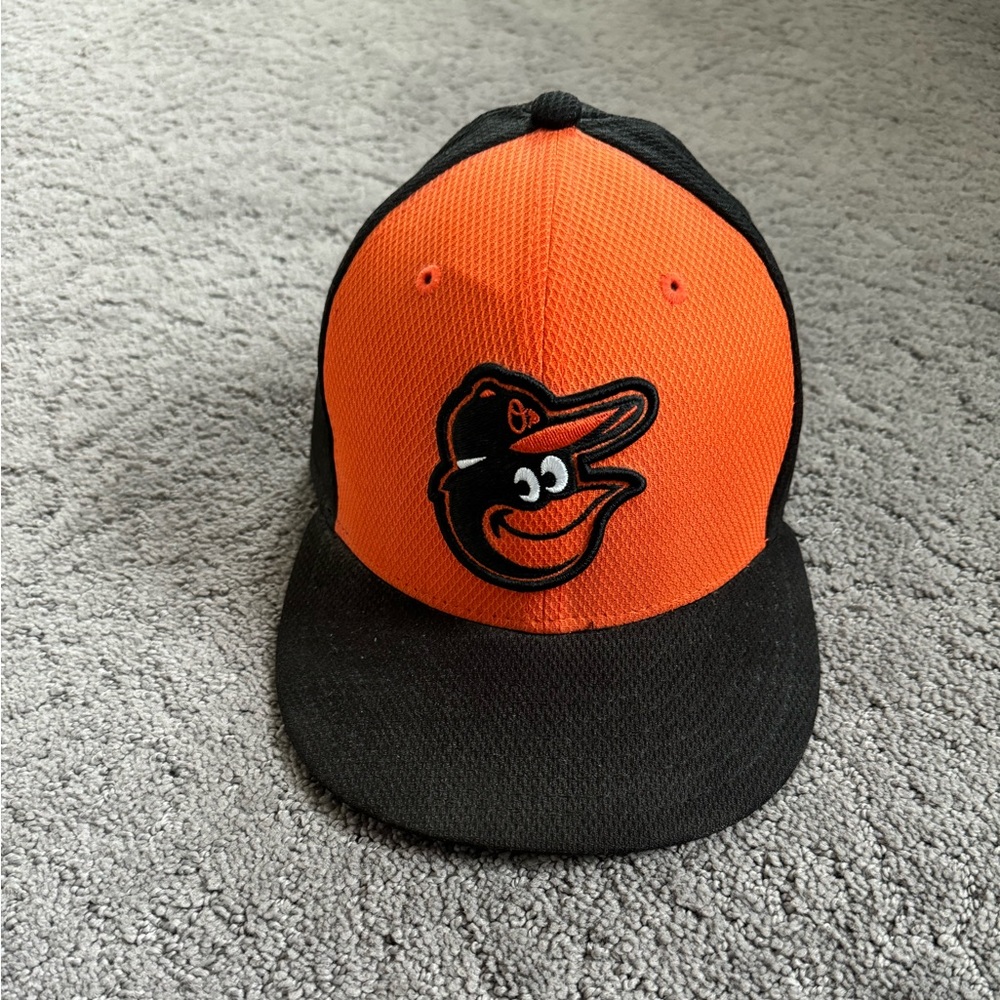 New Era Baltimore Orioles Fitted Hat Size 7